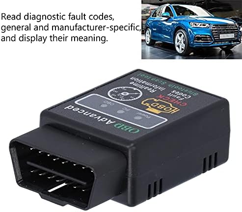 OBD2 Scanner Bluetooth 5.0 Ferramenta de varredura de diagnóstico automotivo profissional para o leitor de código de carro de dispositivo iOS e Android Verifique a luz do motor diagnóstico de código 2 leitor de código de código duplo scanner de falha automática