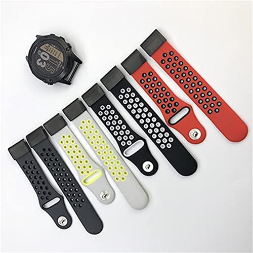 Bholsa 26 22mm Sport Watch Band tapas para Garmin Fenix ​​7 7x Straplet Strap Silicoge de liberação rápida